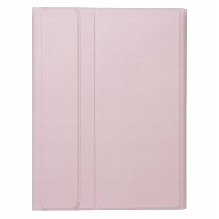 Etui pokrowiec z klawiaturą magnetyczną Bluetooth do Lenovo Tab P12 TB-370, różowe