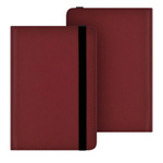 Etui Skórzane z uchwytem do Kindle 11 / 10 Paperwhite 1 / Kindle 2 / Kindle 3, czerwone - ochronne z podstawką