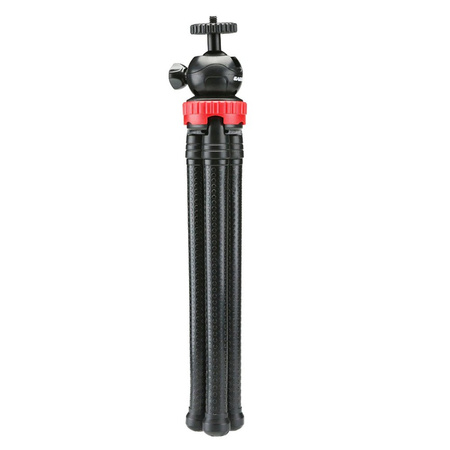 Selfie Stick Tripod Flexible Tripod Flexible Black - universal phone holder with flexible legs and 1/4" thread