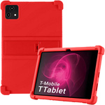 Puzdro Pancierové Armor Case na T-Mobile T Tablet 5G 10.36, červené - ochranné so stojanom