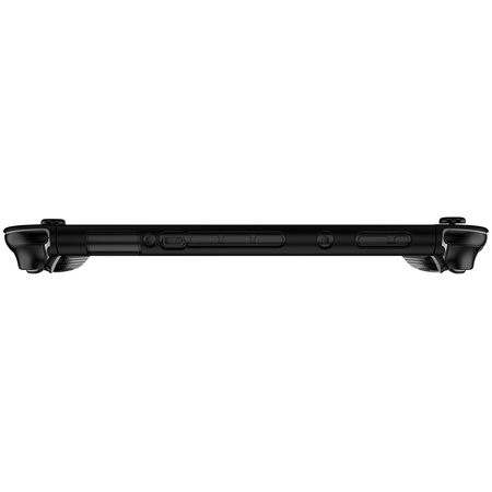 Puzdro na Nintendo Switch 2 2025 silikónové Kickstand 3-dielne, čierne - ochranné so stojanom