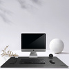 Desk mat mouse pad large Strado 90x45 (Black)