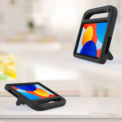 Puzdro pancierové FunColor na Xiaomi Redmi Pad SE 8.7 2024, čierne - ochranné so stojanom