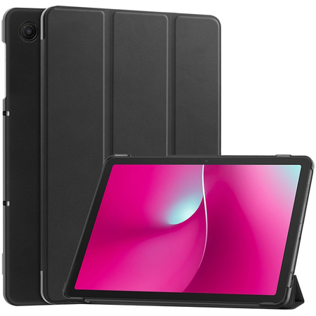 Puzdro Smart na T-Mobile T Tablet 2 10.1 5G 2025 s klapkou, čierne - ochranné so stojanom