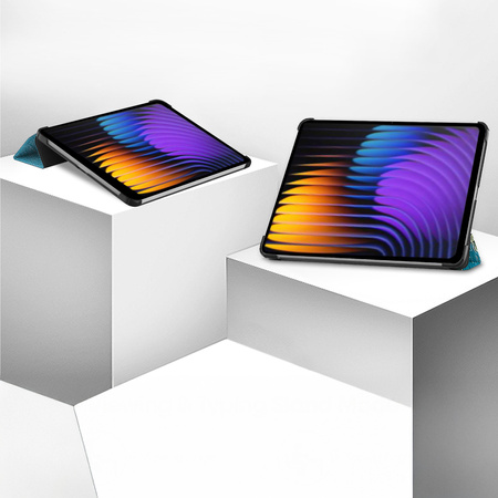 Puzdro grafické na Xiaomi Pad 7 / Pad 7 Pro 11.2 s klapkou / Xiaomi Pad 7 Pro - ochranné so stojanom