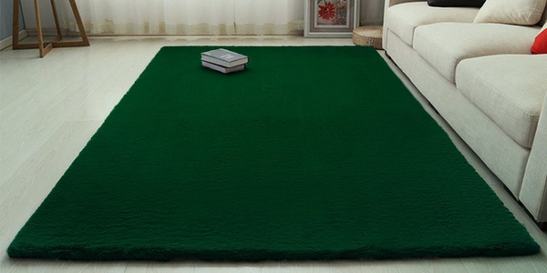 Rabbit Strado room rug 160x230 BottleGreen (Green)