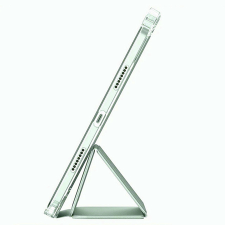 Etui Crystal do Apple iPad 10.9 10 2022 / iPad 11 A16 2025 Gen 10 11, zielone - ochronne z podstawką