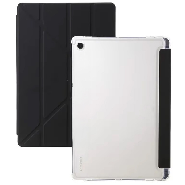 Etui Clear Trifold do Samsung Galaxy Tab S6 Lite 2022 / 24 10.4 - ochronne, czarne