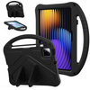 Etui FunColor do Xiaomi Pad 7 / Pad 7 Pro 11.2 pancerne / Xiaomi Pad 7 Pro, czarne - ochronne z podstawką