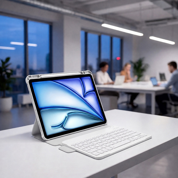 Etui klawiatura 360 iPad Air 11 M3 25/11 M2 Grey