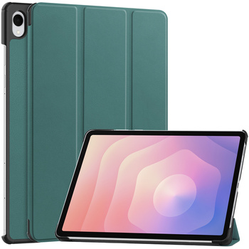 Puzdro Smart na Samsung Galaxy Tab S11 11 SM SMX736 s klapkou, zelené - ochranné so stojanom