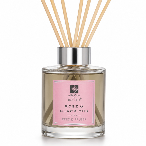 Zestaw Dyfuzorów zapachowych Rose & Black Oud