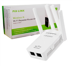 Wzmacniacz sygnału WiFi do domu biura Wi-Fi PIXLINK WR09 repeater router, biały