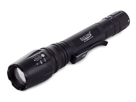 Latarka taktyczna Bailong z diodą LED CREE XM-L T6 model 8668