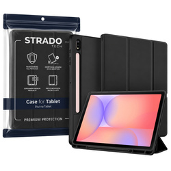 Etui do Galaxy Tab S10 Lite 10.9/S10 FE/S9 FE/ S9/ S8 z miejscem na rysik - czarne