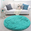 Shaggy Strado 120x120 round carpet TurquoiseSea (Turquoise)