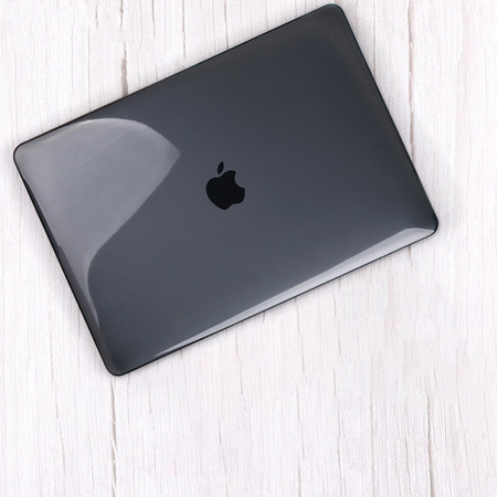 Puzdro Shell obal na Apple MacBook Air 13 13.6 M3 2024 / M4 2025, priehľadné - ochranné