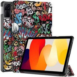 Puzdro grafické s klapkou na Xiaomi Redmi Pad SE 2023 11 / Redmi Pad - ochranné so stojanom