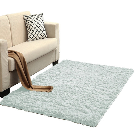 Shaggy Strado room carpet 120x160 WhiteLime (White Lime)