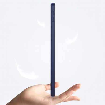 Etui Smart do Lenovo Idea Tab Pro / Pro MT 2025, granatowe - ochronne z podstawką, dostęp do portów i przycisków
