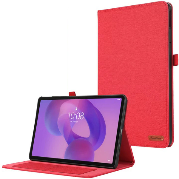 Etui z klapką do Lenovo Idea Tab 11" TB336FU TB336ZU ZAFR0378PL - czerwone
