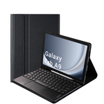 Puzdro s klávesnicou Bluetooth na Samsung Galaxy Tab A9 8.7 X110 / X115, čierne - ochranné