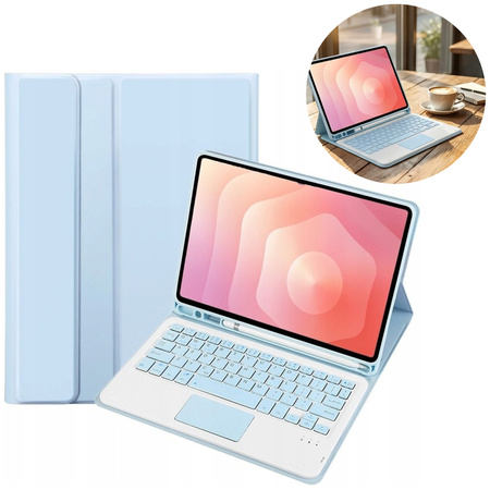 Puzdro s klávesnicou na Samsung Galaxy S11 X730 X736 na stylus / Samsung Galaxy, Tab S11 11, modré - ochranné