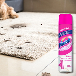 Vanish 3in1 Action pianka odplamiacz do dywanów wykładzin i tapicerki 600ml