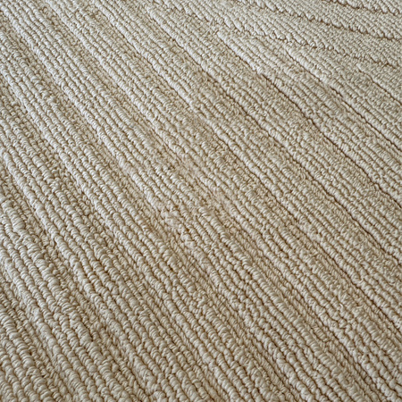 Dywan 120x170 do salonu pętelkowy duży japandi nowoczesny ciężki gruby POLO - Path Camel (Beżowy)