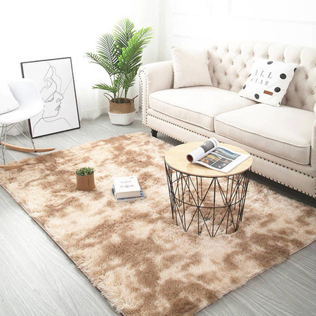 Ombre Shaggy Strado Carpet 200x250 OmbreCamel (Beige)