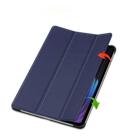 Etui Smart do Xiaomi Pad 7 / Pad 7 Pro 11.2 z klapką / Xiaomi Pad 7 Pro, granatowe - ochronne z podstawką