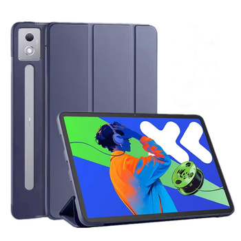 Puzdro Smart na Lenovo Idea Tab Pro / Pro MT 2025, tmavomodré - ochranné so stojanom, prístup k portom a tlačidlám