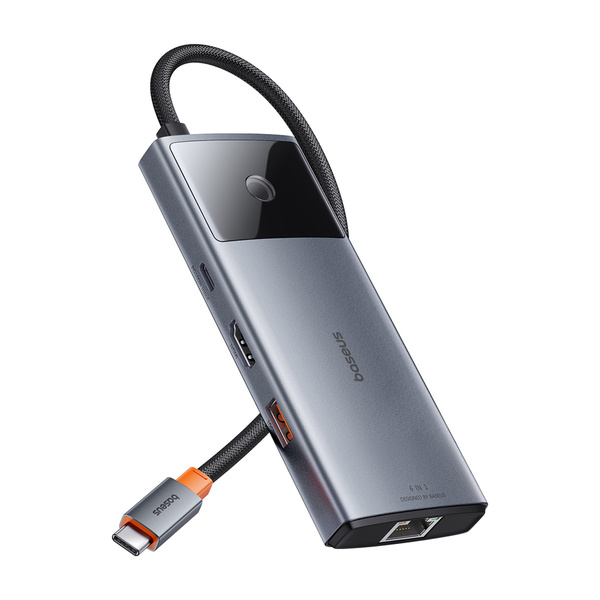 Adapter 5w1 Baseus Hub USB-C do HDMI4K+ 4xUSB-A