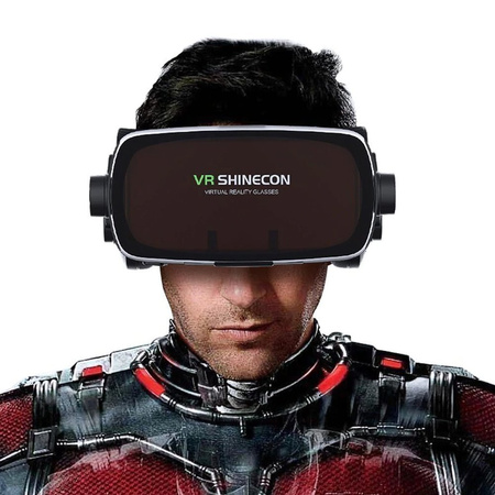 Okulary 3D VR Shinecon G07E słuchawki BT do smartfona gogle opaska Pilot