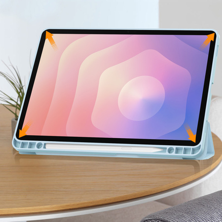 Etui Smart Pencil do Samsung Galaxy Tab S11 Ultra 14.6 SM, niebieskie - ochronne z podstawką
