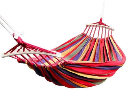 Hanging garden hammock with rocker 200x80 frame