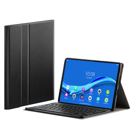 Puzdro s klávesnicou Bluetooth na Realme Pad 10.4 kábel / Pad 10.4, čierne - ochranné so stojanom