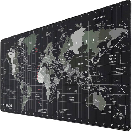 Strado Desk Mat 90x40 World Map