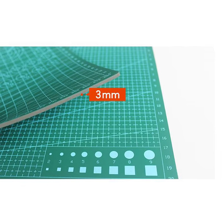 Self-healing modeling mat double-sided cutting 60x45 A2 self-healing