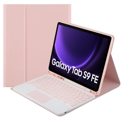 Etui kolorowe z klawiaturą touchpad do Samsung Galaxy Tab S9 FE 10.9 2023 SM-X510/ SM-X516/ S10 FE 2025 SM-X520/ SM-X526