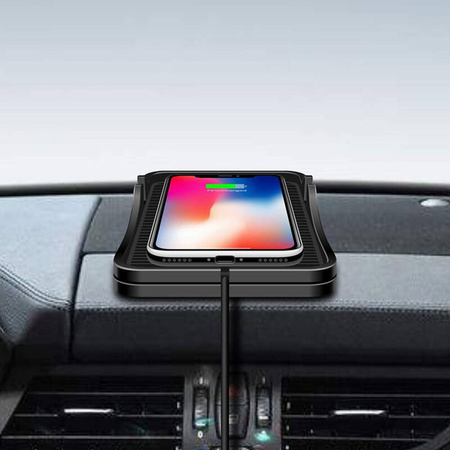 ŁADOWARKA bezprzewodowa indukcyjna mata dokująca do samochodu i na biurko