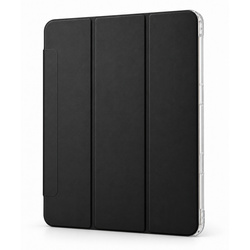 Etui Hard Crystal do Apple iPad Air 13 M4 M3 M2 2026/ 25/ 24 gen 8/ 7 z klapką - czarne
