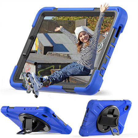 Puzdro pancierové Shockproof na Samsung Galaxy Tab A9 8 / 8.7 2023, modré - ochranné