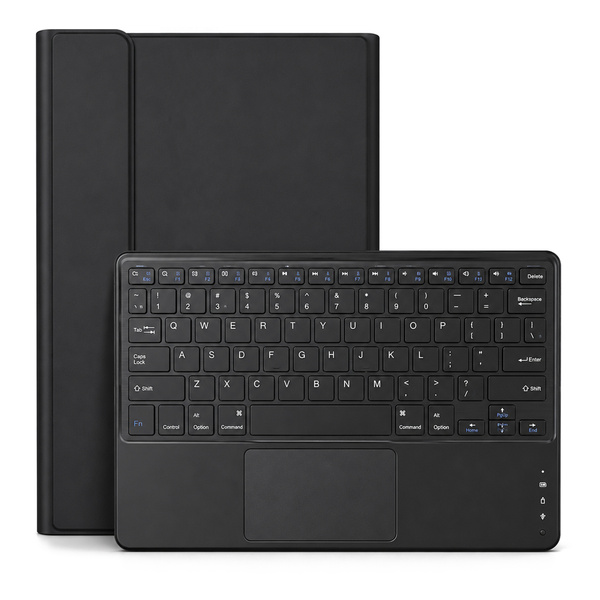 Etui z klawiaturą touchpad do Galaxy Tab S10 Lite 10.9" SM-X406 SM-X400 2025 ochronne czarne