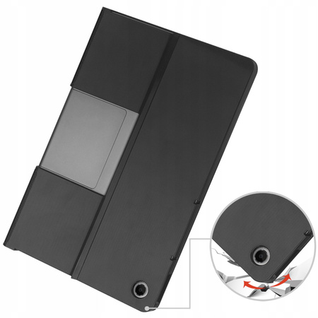 Smart magnetic case for Lenovo Tab Plus TB351FU (Navy blue)