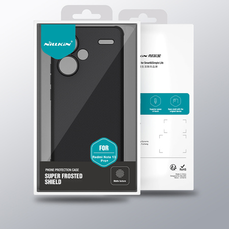 Nillkin Frosted Pro Case for Redmi Note 13 Pro Plus 5G (Black)