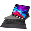 Etui kolorowe z klawiaturą, myszką do Apple iPad Air 4 11 Pro / Air 4 10.9, czarne - ochronne z podstawką