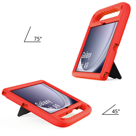 FunColor Case for Samsung Galaxy Tab A9 8.7 (Red)