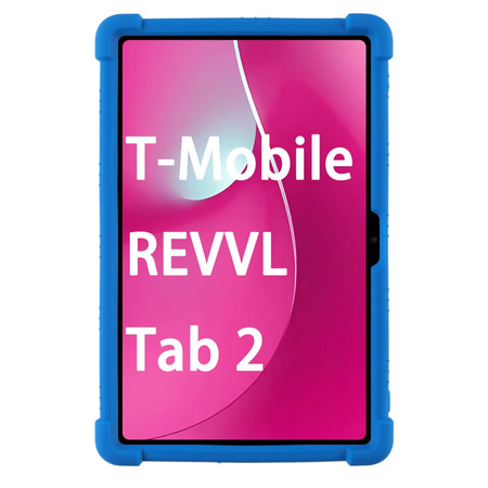 Puzdro Armor na T-Mobile T Tablet 2 10.1 5G 2025 pancierové, modré - ochranné so stojanom