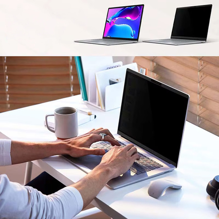 Filtr magnet prywatyzujący MacBook Air 13 M2/M3/M4